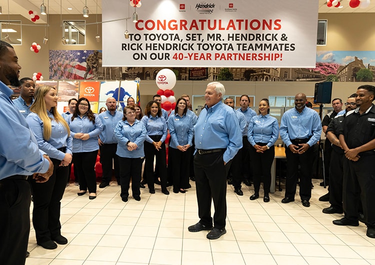 Rick Hendrick Toyota Fayetteville 40 Years Hendrick Cars.jpg